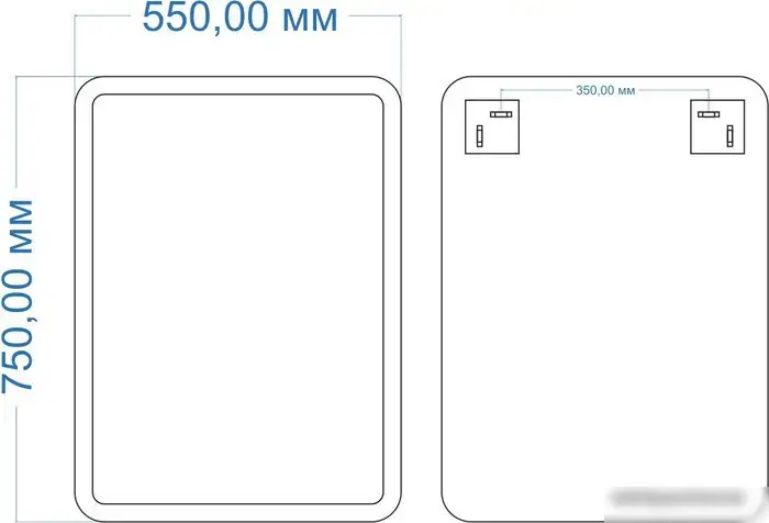 Mixline Зеркало Неро 550052 – фото товара