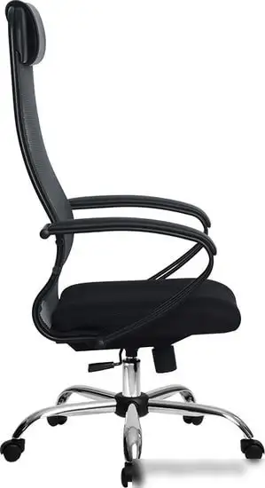 Кресло Metta SU-1-BP Комплект 11, Ch ов/сеч (резиновые ролики, темно-серый) – фото товара