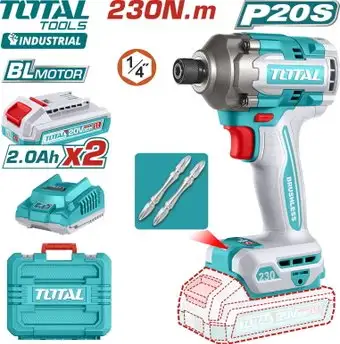 Винтоверт Total TIRLI2023 (с 2-мя АКБ, кейс) – изображение в каталоге