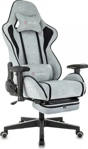 Игровое (геймерское) кресло Zombie Drift/F (серо-голубой/черный) – изображение в каталоге