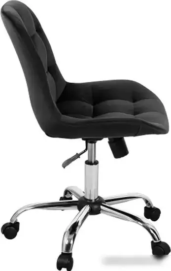 Офисное кресло СоюзРегионПоставка Тоскана-лифт СРП-333 (эмаль/велюр Velluto 20 черный) – фото товара