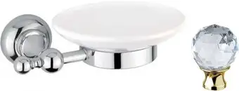 Мыльница Cezares Aphrodite-SODS-03/24-Sw (белый/золото) – изображение в каталоге