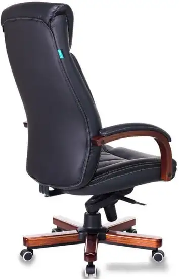 Кресло Бюрократ T-9922WALNUT/BLACK (черный) – фото товара