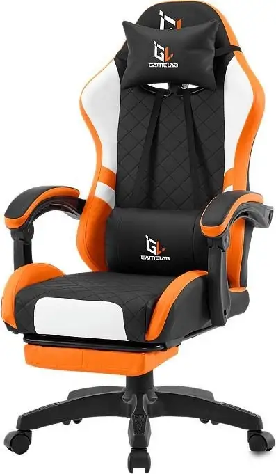 Игровое (геймерское) кресло GameLab Tetra Comfort GL-438 Orange (оранжевый) – фото товара