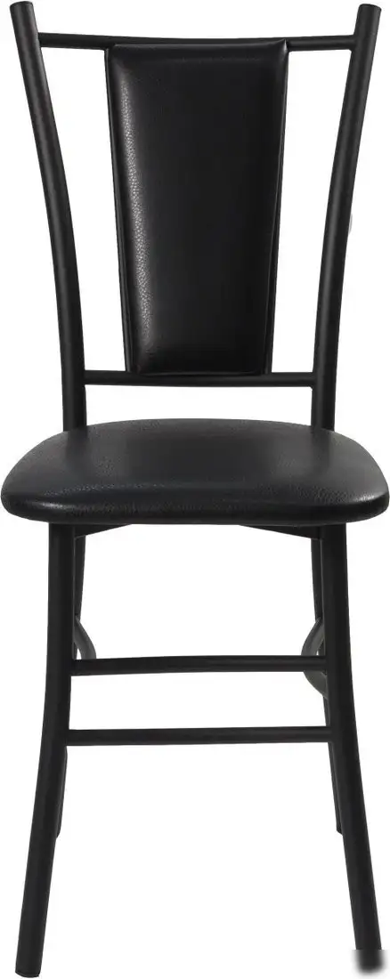 Стул ВВР Марсель (черный/черный, экокожа) – фото товара