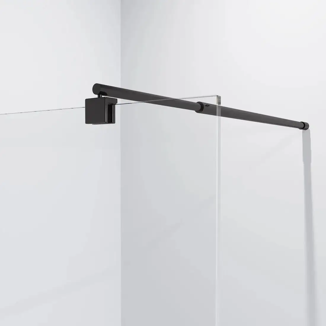 Душевая стенка Niagara 70x190 NG-551-70 (черный/прозрачное стекло) - фото товара