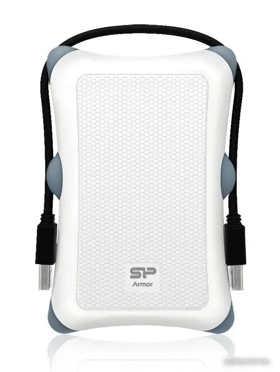Внешний накопитель Silicon-Power Armor A30 1TB White (SP010TBPHDA30S3W) – фото товара