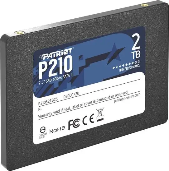 SSD Patriot P210 2TB P210S2TB25 – фото товара