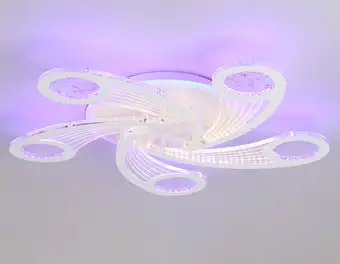 Припотолочная люстра Ambrella Acrylica FA4476 – изображение в каталоге