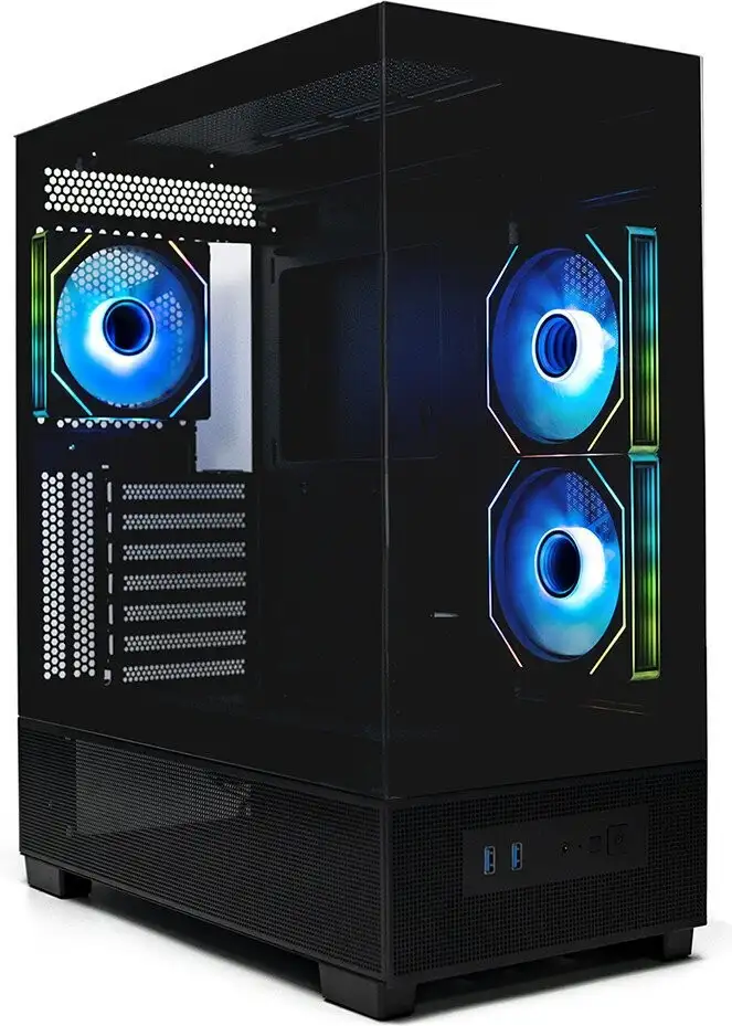 Корпус XASTRA Q500 3ARGB-C10 (черный) – фото товара