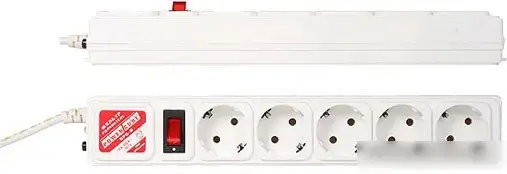 Сетевой фильтр Power Cube 5 розеток, белый, 1.9 м (SPG-B-6-WHITE) – фото товара