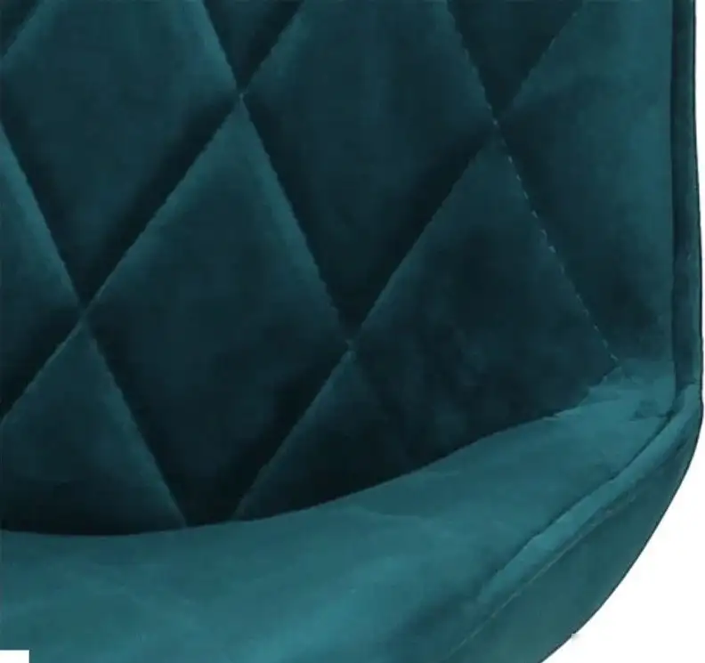 Стул СоюзРегионПоставка Аура (Муар черный/Велюр Velluto 36 бирюза) СРП-032