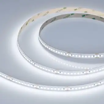 Светодиодная лента Arlight 12W/m 80Led/m 2835SMD холодный белый 5M UL-A180-10mm 24V White6000 044511 – изображение в каталоге