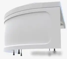 Ванна 1Марка Aura 150x105 R (с каркасом и экраном) - фото товара