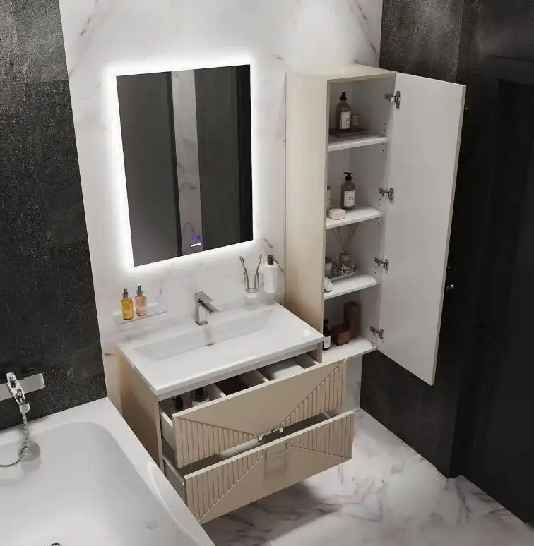 Grossman Шкаф-пенал для ванной Луксор 35 303551 – фото товара