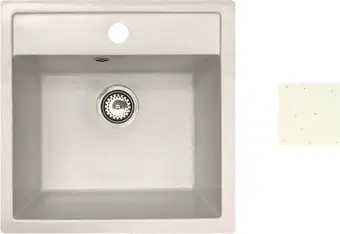Кухонная мойка БелЭворс Rio (белый, без сифона) - изображение в каталоге