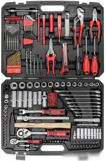 Универсальный набор инструментов ForceKraft FK-38841DS (216 предметов) – фото товара