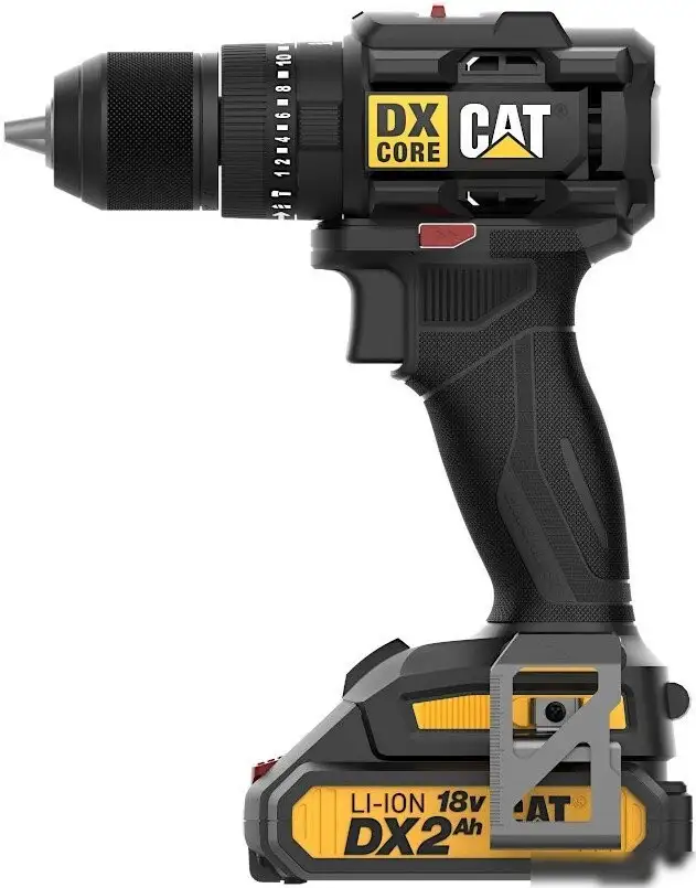 Ударная дрель-шуруповерт CAT DX1010 (с 2-мя АКБ, кейс) – фото товара