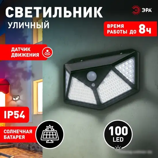 Фасадный светильник ЭРА ERAFS100-04 – фото товара