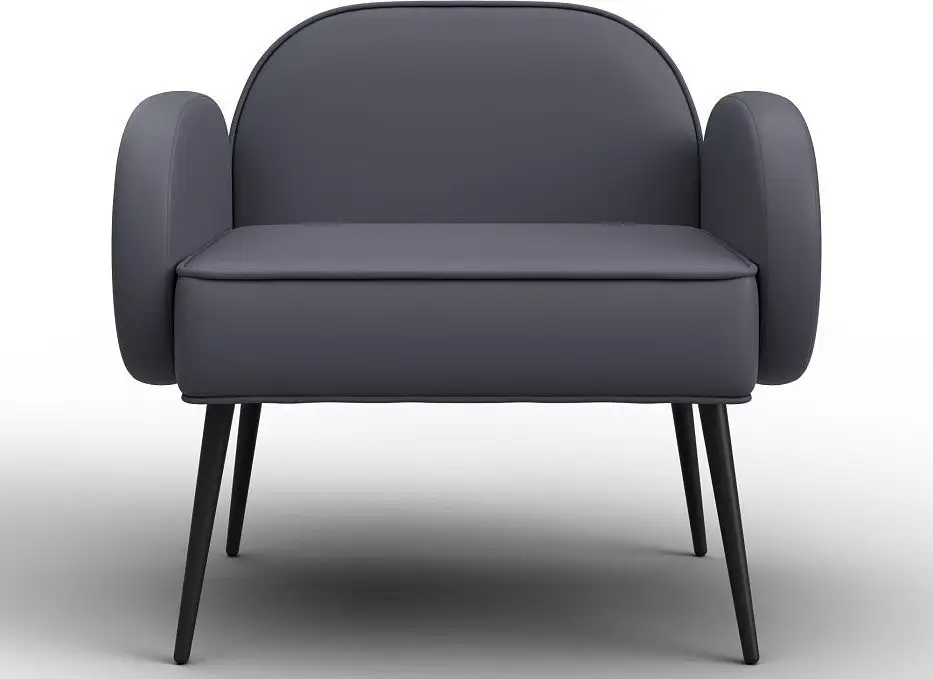 Интерьерное кресло Лига диванов Лига-086 132435 (экокожа Grifon 15 серый)