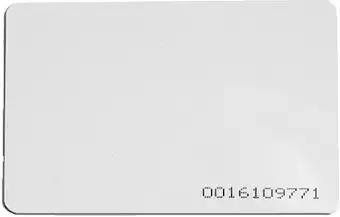 Бесконтактная карта ZKTeco ID Thin Card – изображение в каталоге