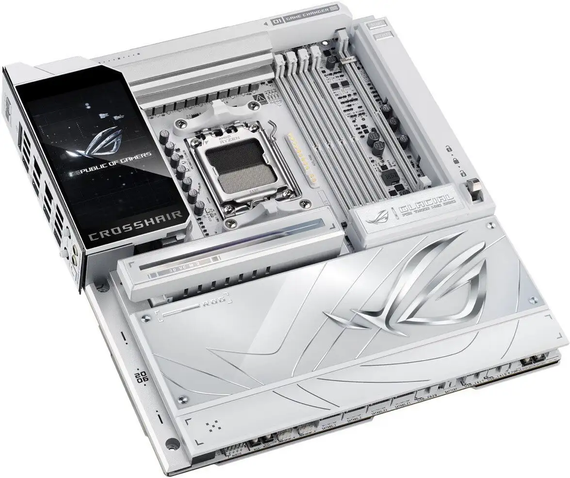 Материнская плата ASUS ROG Crosshair X870E Glacial – фото товара