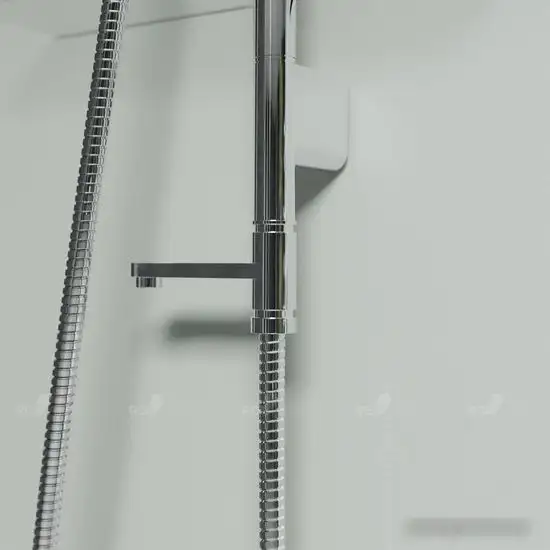 Душевая кабина RGW AN-207 411320777-95 70x70 (белый/прозрачное-матовое стекло) - фото товара