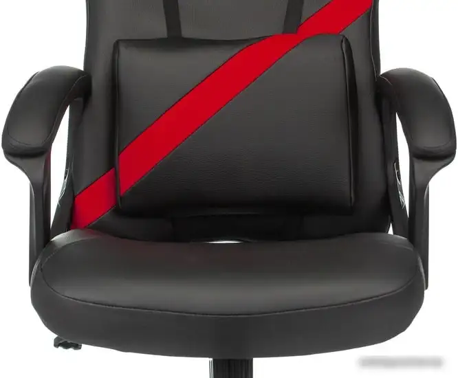 Кресло Бюрократ Zombie Driver (черный/красный) – фото товара