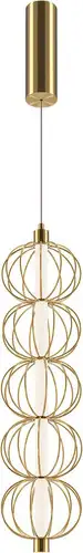 Подвесная люстра Maytoni Golden Cage MOD216PL-L10G3K – изображение в каталоге