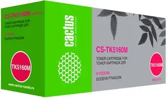 Картридж CACTUS CS-TK5160M (аналог Kyocera TK-5160M) – изображение в каталоге