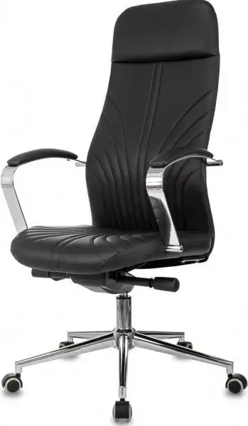 Офисное кресло Бюрократ CH-610SL-Lux (черный, экокожа) – фото товара
