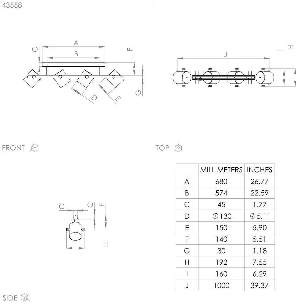 Спот Eglo Hornwood 43558 – фото товара