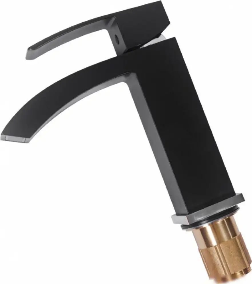 Смеситель Hansberge H1077 (черный хром) - фото товара