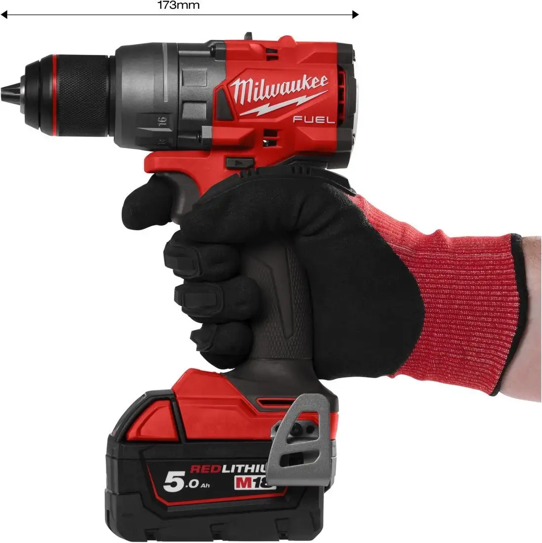 Дрель-шуруповерт Milwaukee M18 FDD3-402C 4933492472 (с 2-мя АКБ, кейс) – фото товара