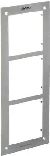 Аксессуар Dahua DHI-VTOF003 металлическая рамка для 3-х модулей – изображение в каталоге