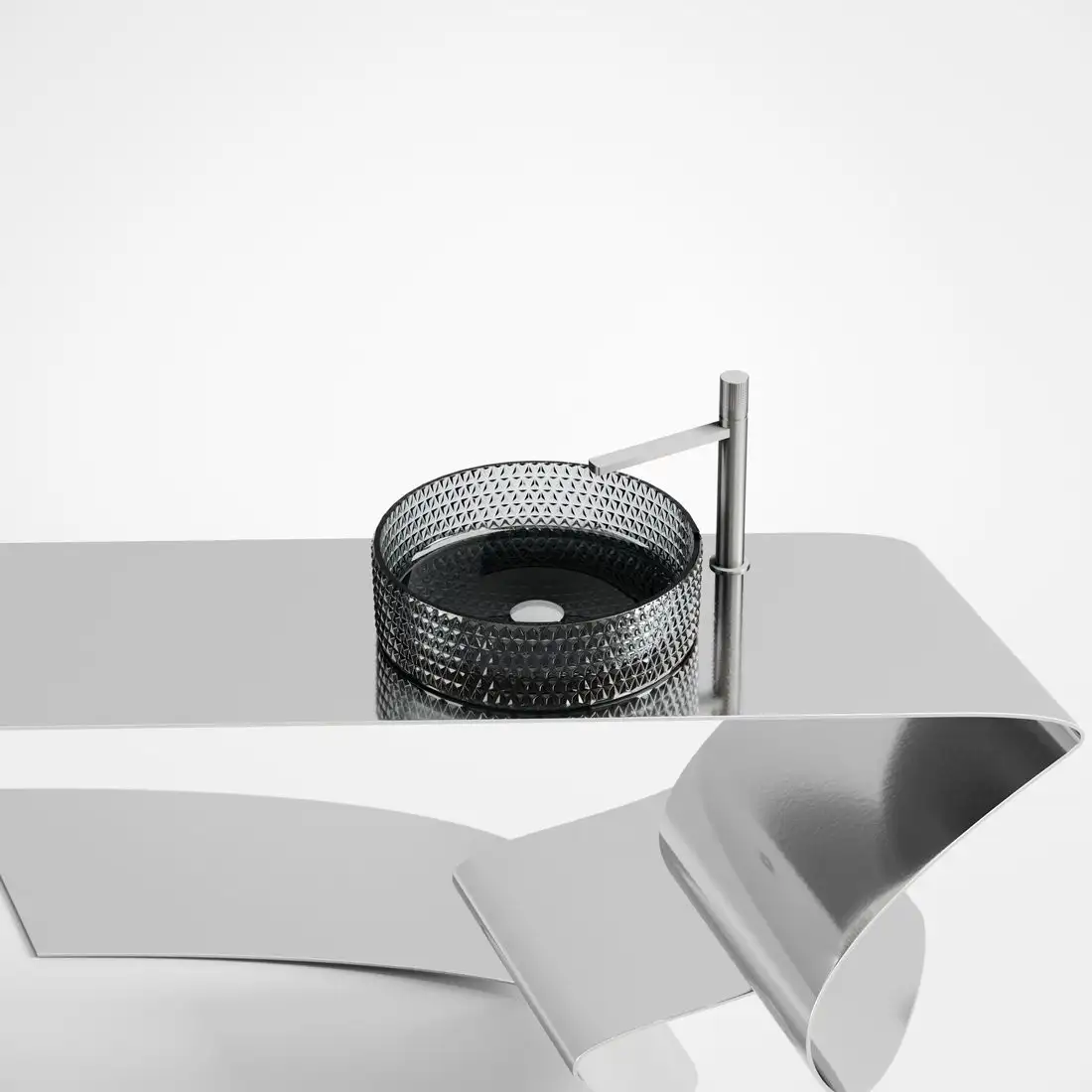 Умывальник Ceramica Nova Element CN6060 (черный) - фото товара