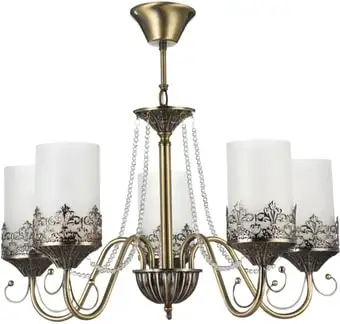 Подвесная люстра Freya Sherborne FR2563-PL-05-BZ – изображение в каталоге