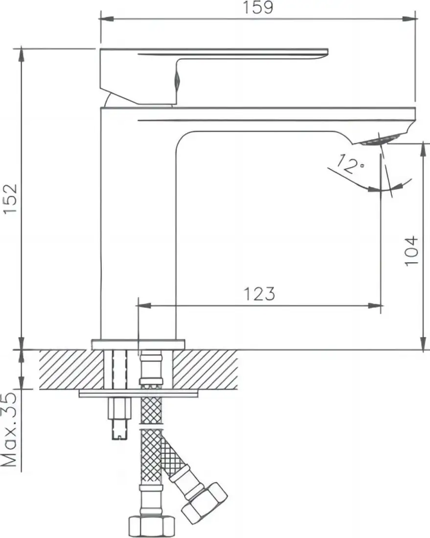 Смеситель Lauter Moon 21СК691BS - фото товара