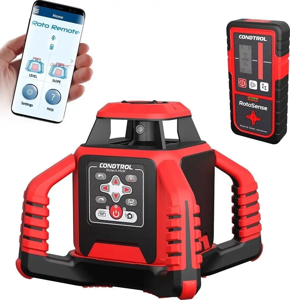 Лазерный нивелир Condtrol Rotech HVR – фото товара