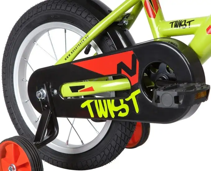 Детский велосипед Novatrack Twist New 14 141TWIST.GN20 (зеленый/черный) – фото товара