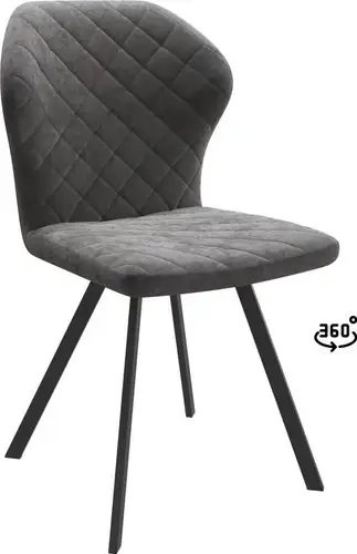 Стул Мамадома Robby D-R 360 (b28 Antracite Lux/черный) – изображение в каталоге