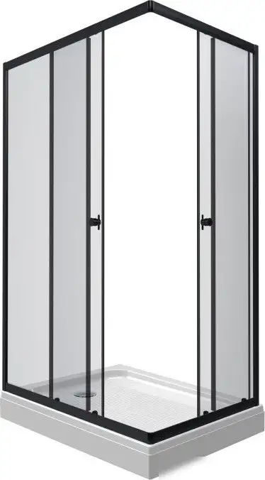 Душевой уголок Maroni Stile Nero-GLS 120x80 Щ0000063958 - фото товара
