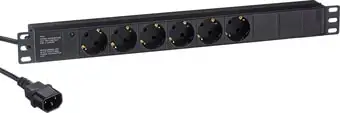 Блок розеток ExeGate ServerPro PDU-19H604 Al-6S-C14-2.5CU – изображение в каталоге
