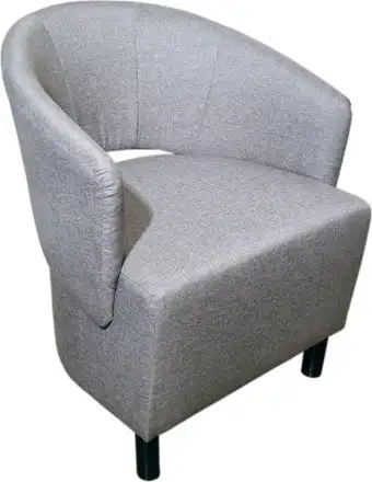 Интерьерное кресло Mio Tesoro Мажор-2 (Lux 05 светло-серый) – изображение в каталоге