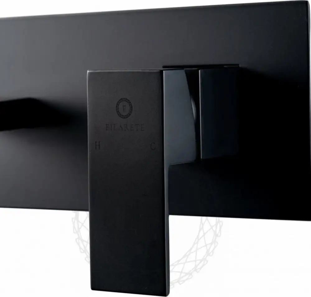 Смеситель Filarete Fing FL4040 (черный матовый) - фото товара