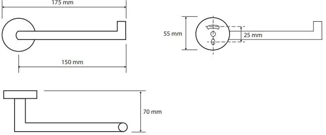 Держатель для туалетной бумаги Bemeta Brilo 161212030 – фото товара