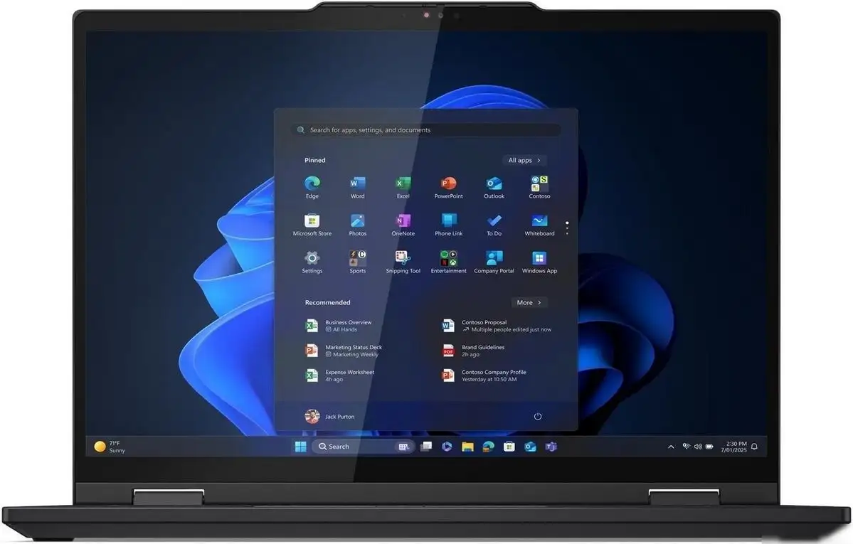 Ноутбук 2-в-1 Lenovo ThinkPad T14s 2-in-1 Gen 1 21R3000WUS – фото товара