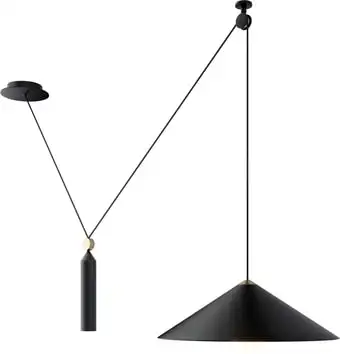 Подвесная люстра Maytoni Peso P080PL-01B – изображение в каталоге