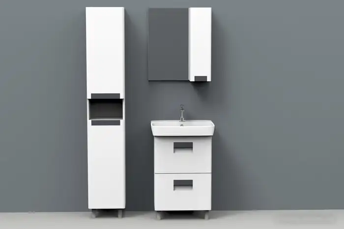 АВН Шкаф с зеркалом Сорренто 60 115.09 – фото товара