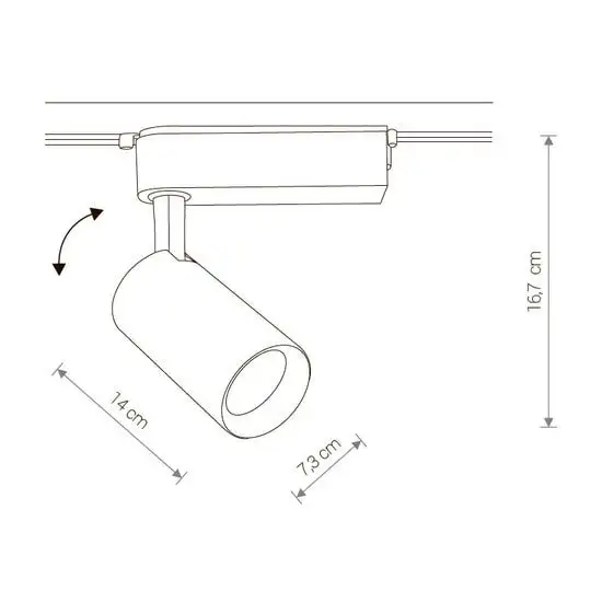 Трековый светильник Nowodvorski Profile Iris LED 9008 (White) – фото товара